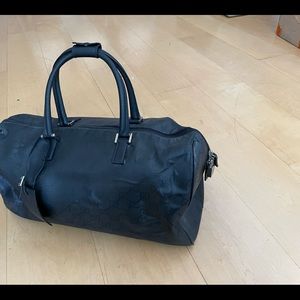 Gucci black vintage travel bag 012-0383 200047